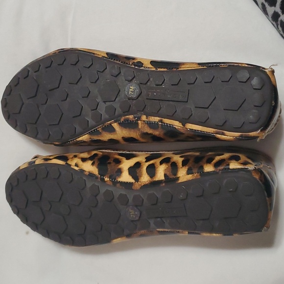 MICHELLE Animal print flat shoes 7 Brown - Picture 5 of 5
